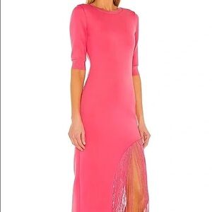 Alice+Olivia KeannaFringe Bodycon Dress